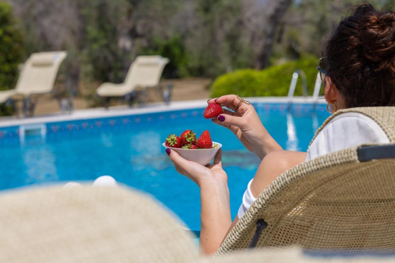 Casa Ulmi Con Piscina Bed and Breakfast Uggiano La Chiesa Εξωτερικό φωτογραφία