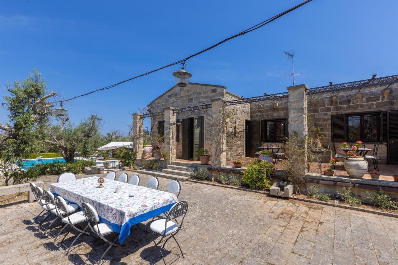 Casa Ulmi Con Piscina Bed and Breakfast Uggiano La Chiesa Εξωτερικό φωτογραφία